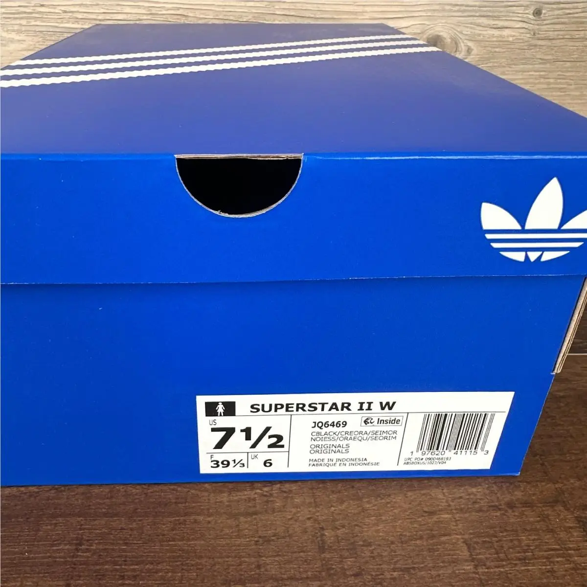 Adidas shoes - adidas Superstar II - Superstar - JQ6469 - Black (UPC: 197620411153) 0