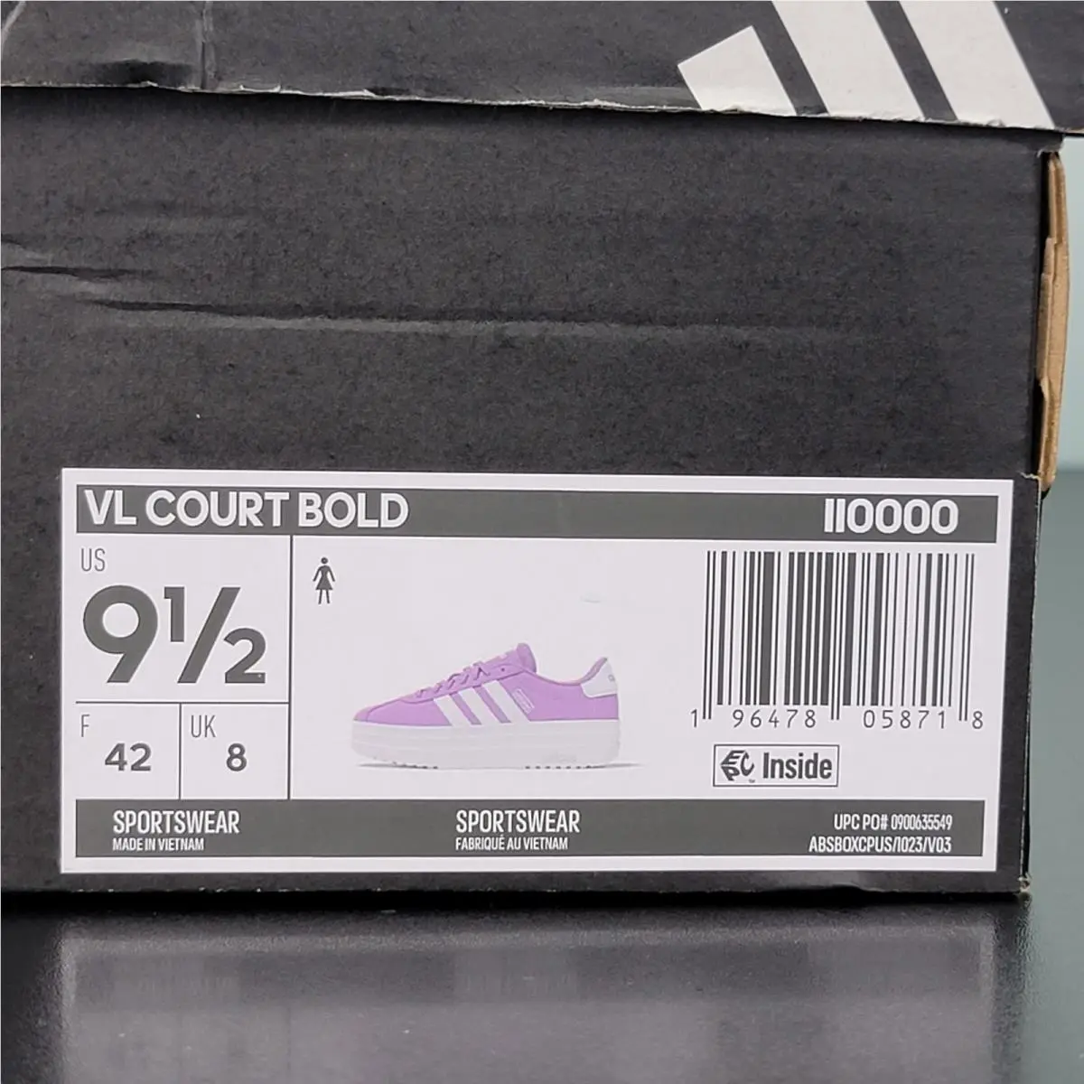 Adidas shoes - adidas Vl Court - Court - II0000 - Pink 6