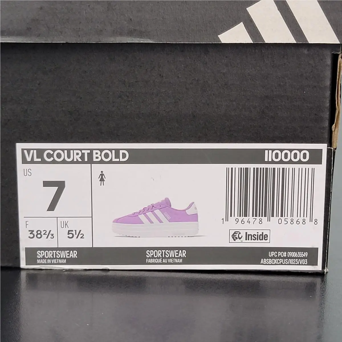 Adidas shoes - adidas Vl Court - Court - II0000 - Pink 6