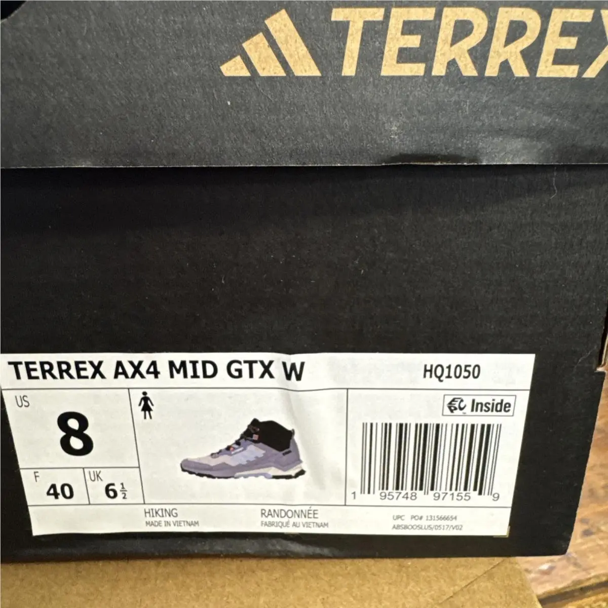 Adidas shoes - adidas TERREX AX4 - TERREX - Hq1050 - Multicolor 3