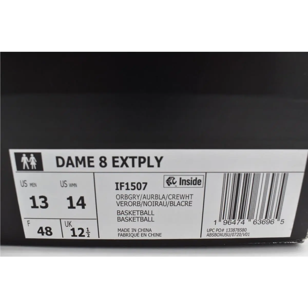 Adidas shoes - adidas Dame 8 - Dame - IF1507 - Multicolor (UPC: 196474636965) 9