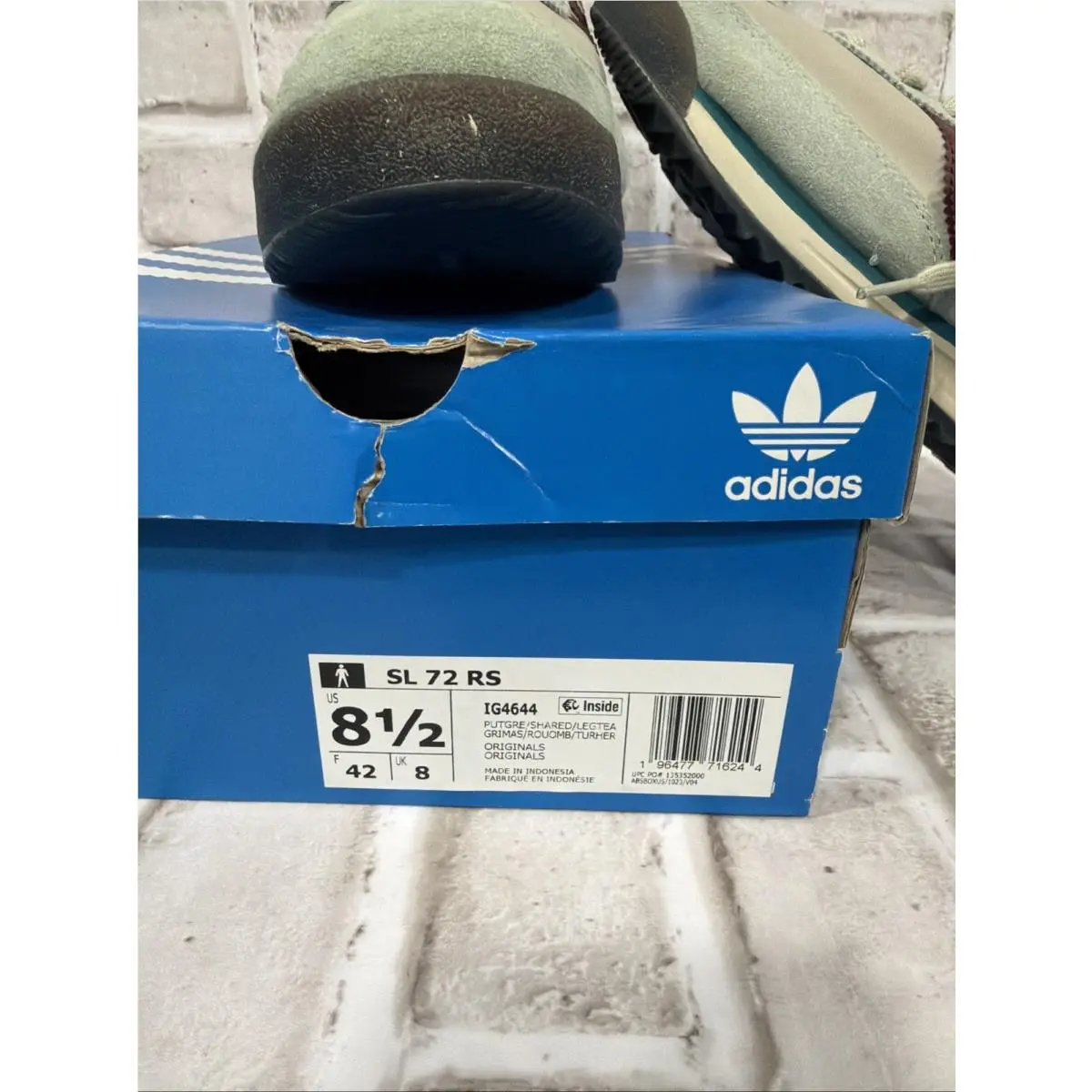 Adidas shoes - adidas Originals SL72 - Originals - IG4644 - Green 3