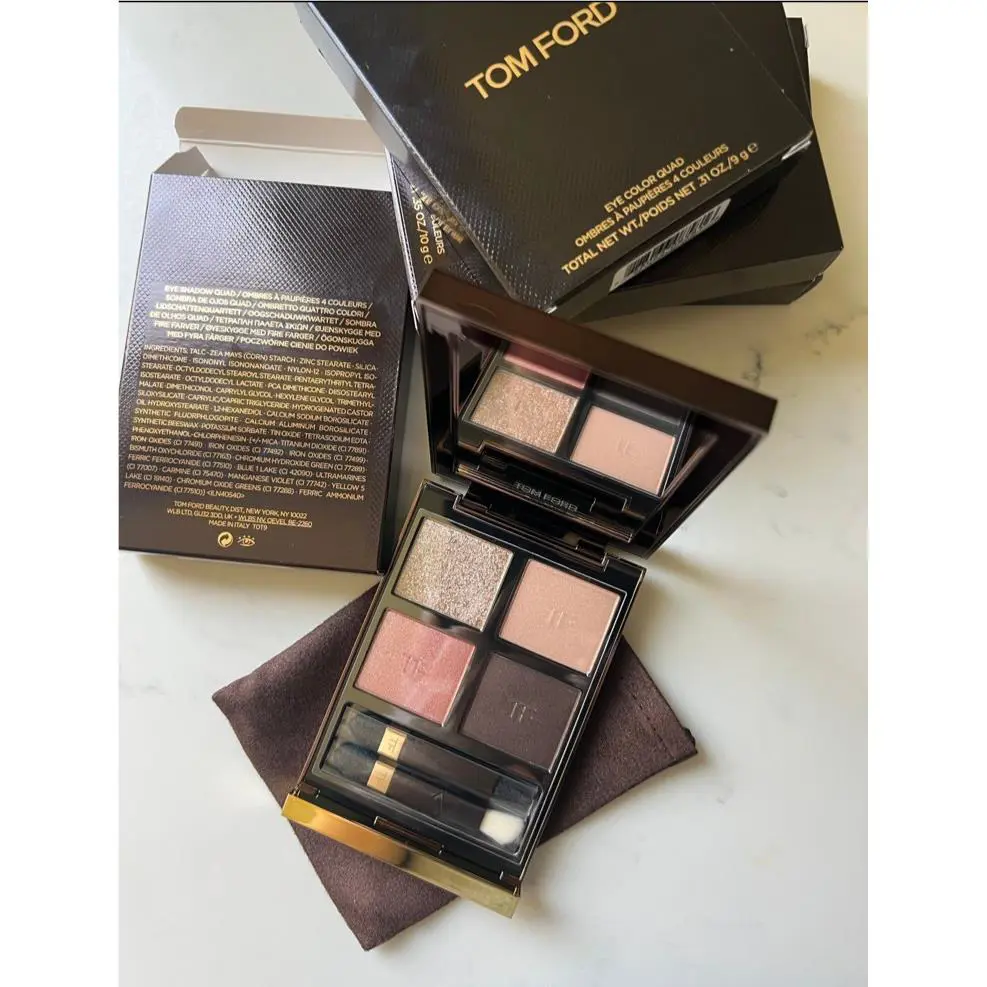 Tom Ford Eye Color Quad 20 Disco Dust Buildable Sheer Satin Makeup 0.35 oz