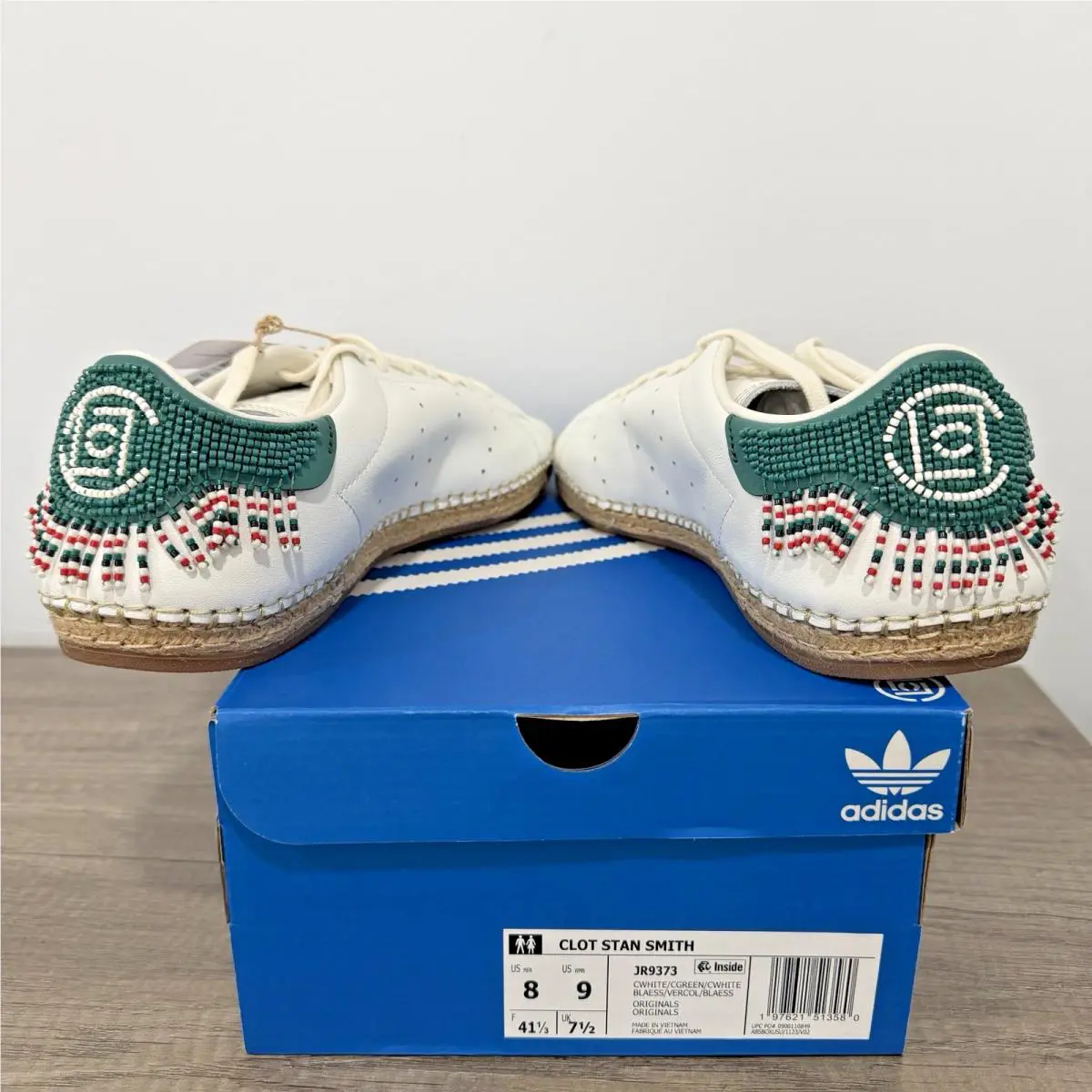 Adidas shoes - Adidas Clot Stan Smith - Clot Stan Smith - JR9373 - White 4