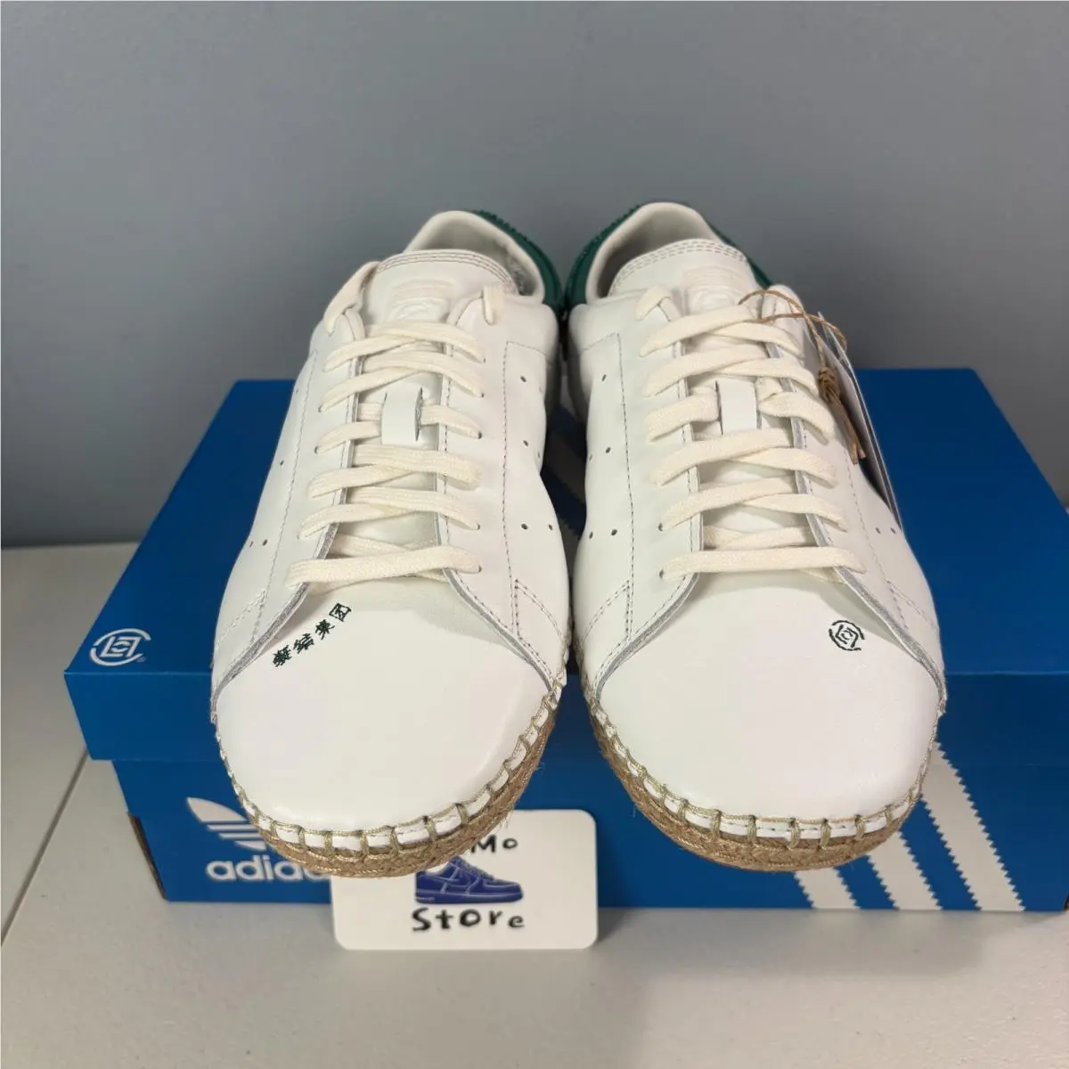 Adidas shoes - Adidas Clot Stan Smith - Clot Stan Smith - JR9373 - White 0