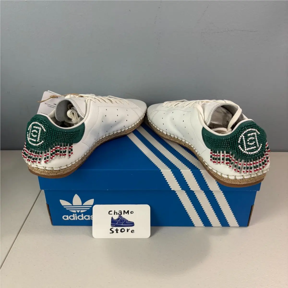 Adidas shoes - Adidas Clot Stan Smith - Clot Stan Smith - JR9373 - White 3