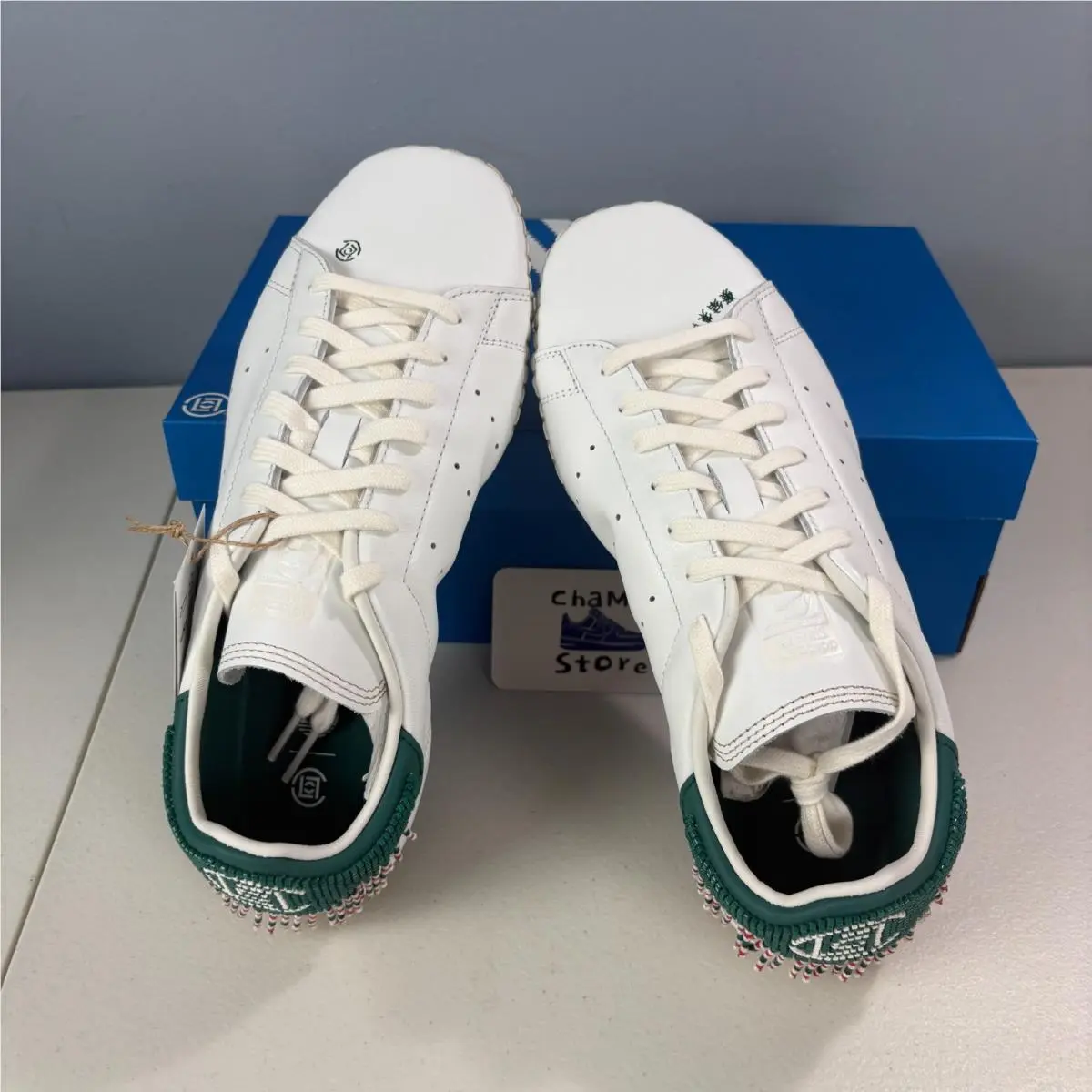 Adidas shoes - Adidas Clot Stan Smith - Clot Stan Smith - JR9373 - White 4