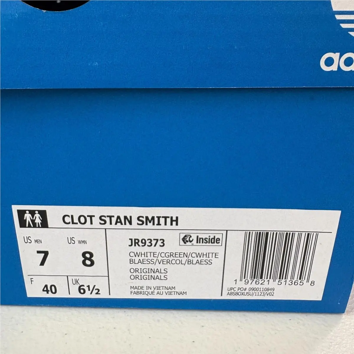 Adidas shoes - Adidas Clot Stan Smith - Clot Stan Smith - JR9373 - White 6