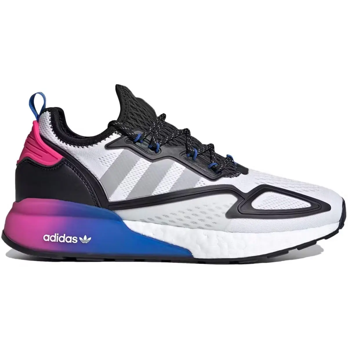 Adidas ZX 2K Boost `white Multi` FX8835 Originals Mens US SZ 11 Ftwwht/gretwo/cb
