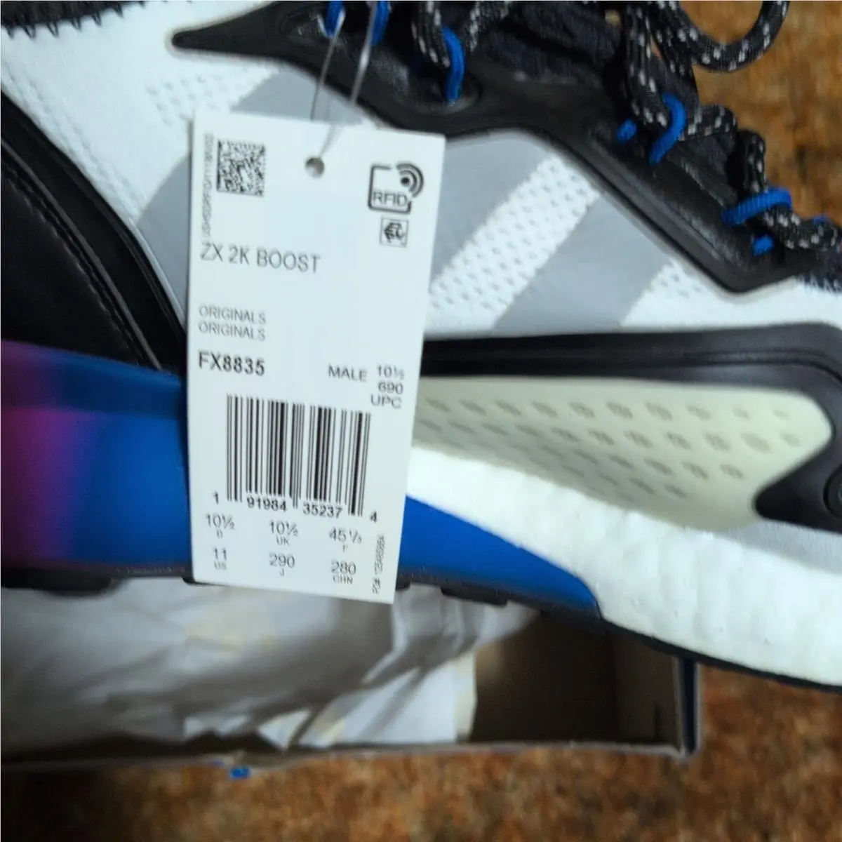 Adidas shoes - adidas ZX 2K - FX8835 - White 5