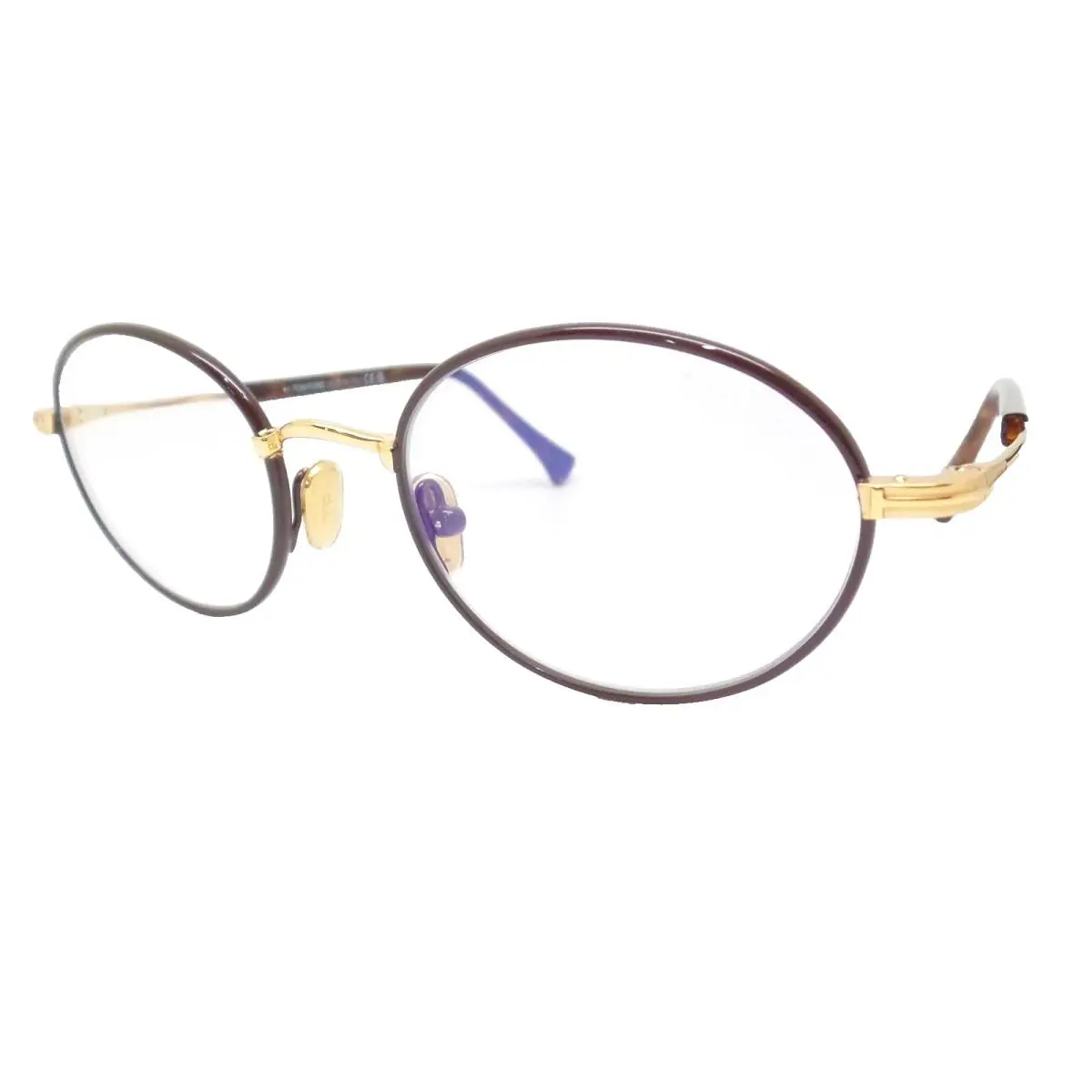 Tom Ford TF 5973 B 050 Dark Havana 49 Blue Block Frames