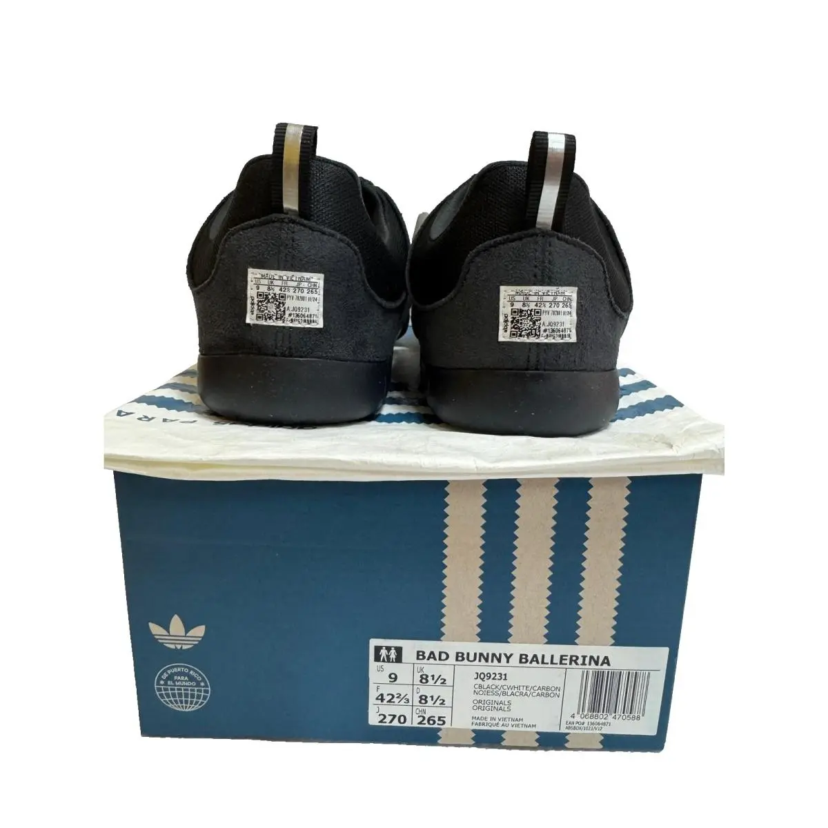 Adidas shoes - adidas Ballerina Bad Bunny - Ballerina Bad Bunny - JQ9231 - Black 0