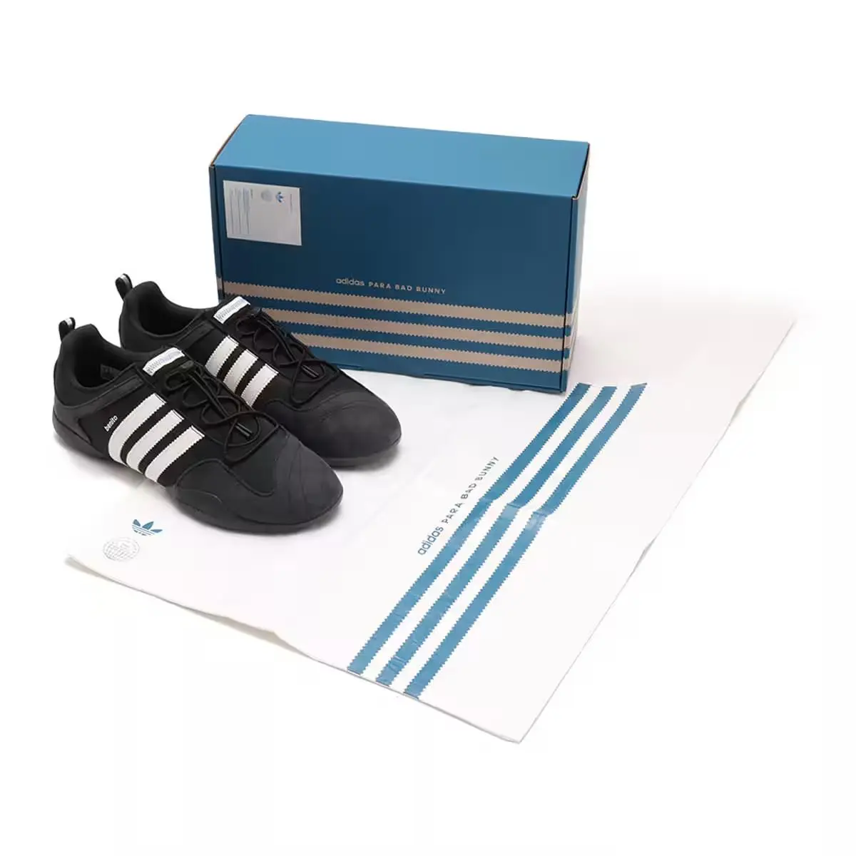 Adidas shoes - adidas Ballerina Bad Bunny - Ballerina Bad Bunny - JQ9231 - Black 4