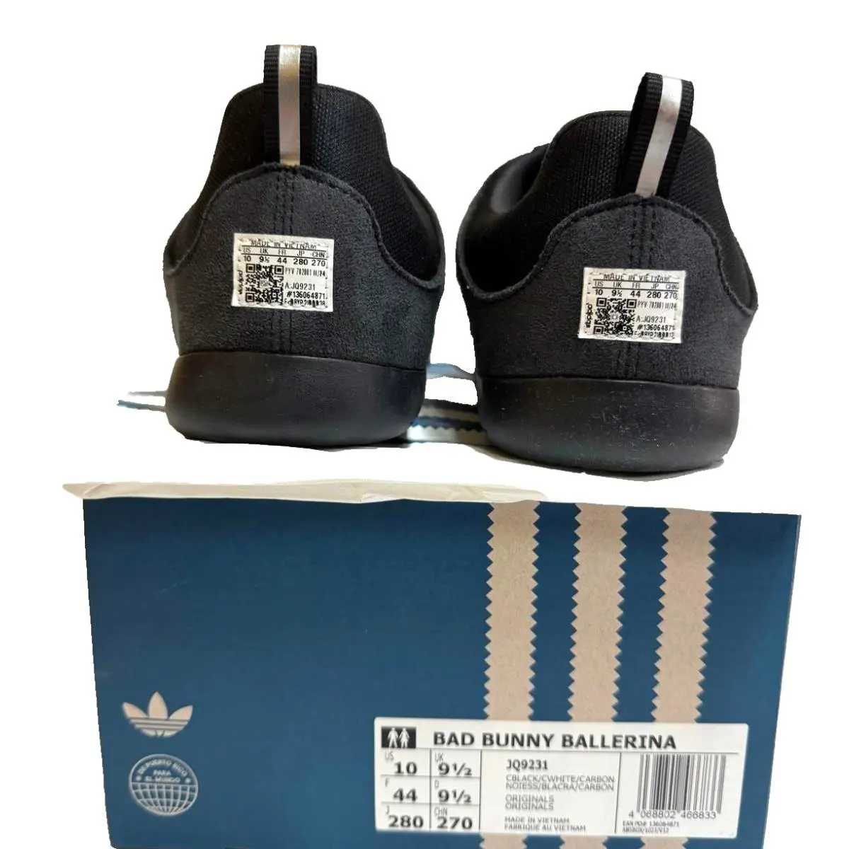 Adidas shoes - adidas Ballerina Bad Bunny - Ballerina Bad Bunny - JQ9231 - Black 0