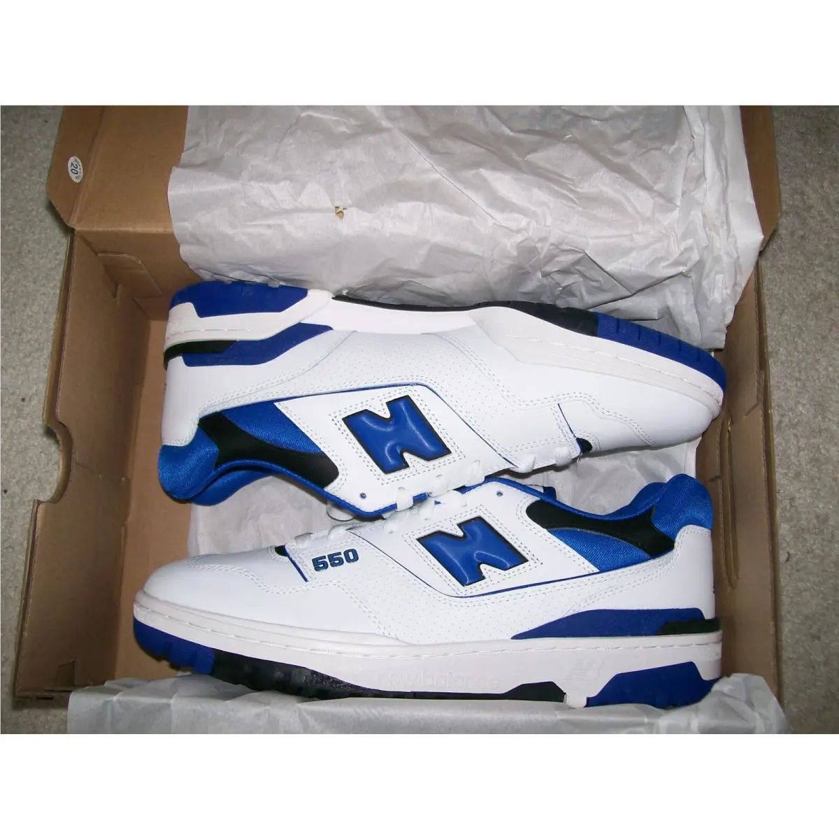 New Balance shoes - New Balance 550 - BB550SN1 - White Blue Black 1