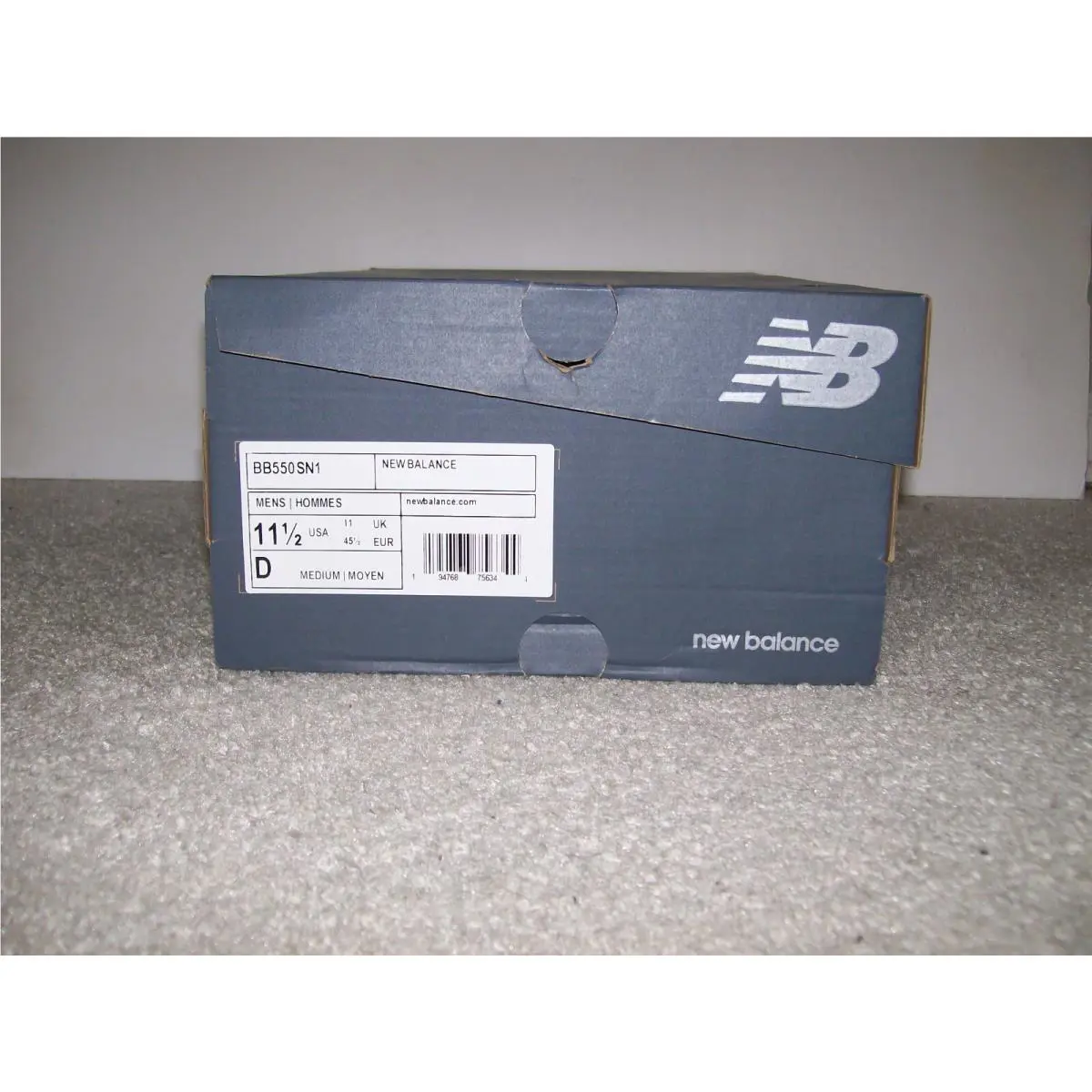 New Balance shoes - New Balance 550 - BB550SN1 - White Blue Black 6
