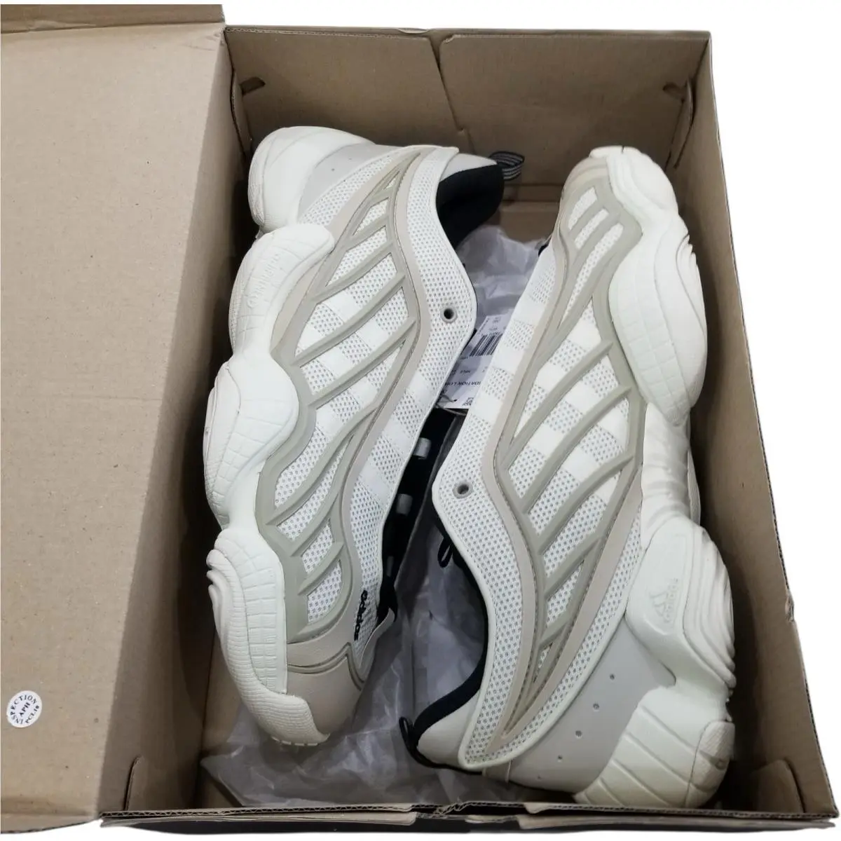 Adidas Intimidation Low Beige JI0363 Men`s Size 12 Shoes