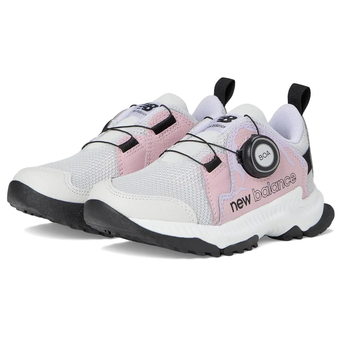 Children Unisex New Balance Kids Dynasoft Trail Magic Boa® Little Kid - Grey Matter/Twilight Haze/Bright Lavender