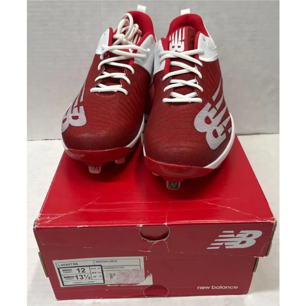 New Balance shoes - New Balance 4040 - Team Red/White 4
