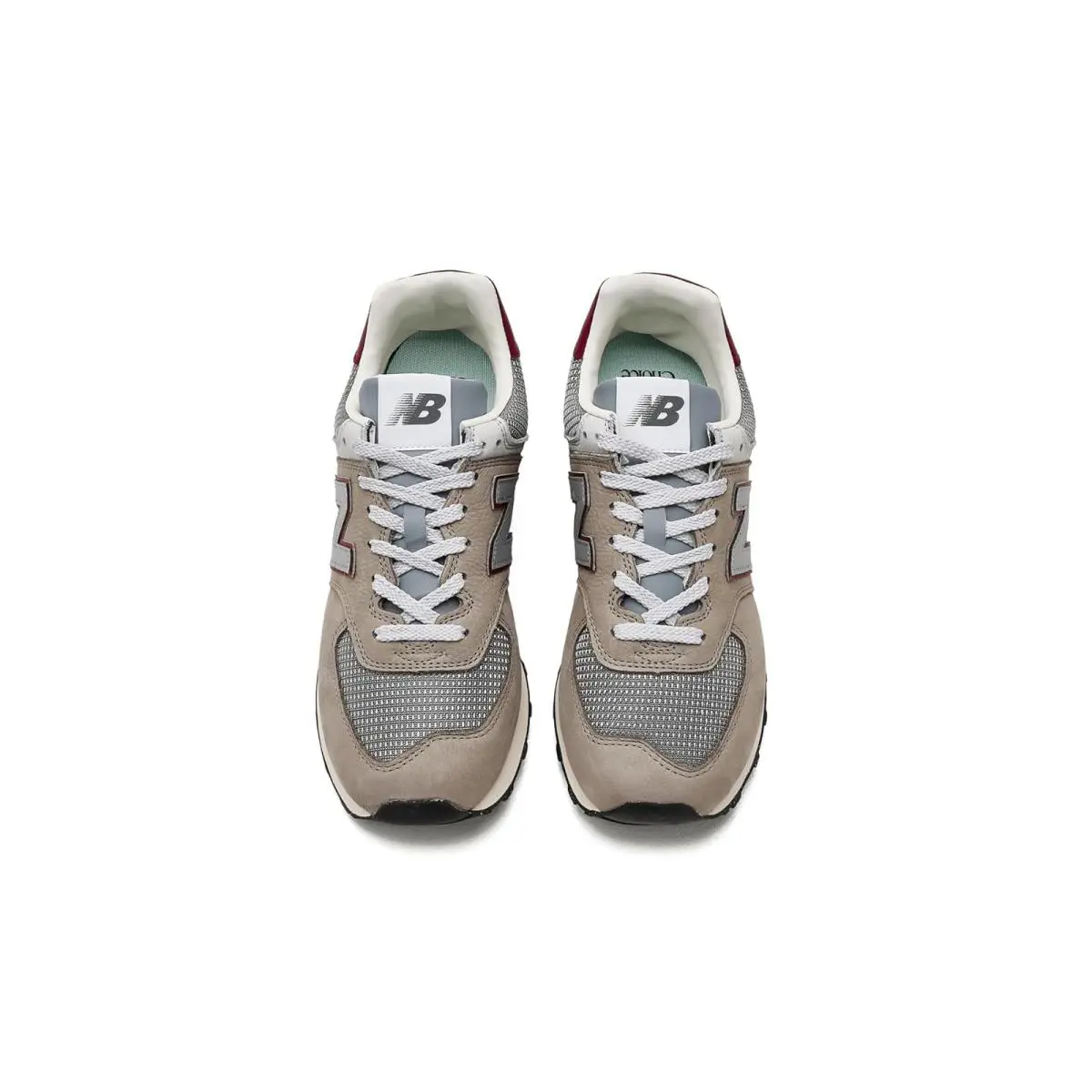 New Balance shoes - Arid Stone/Monarch Burgundy 0