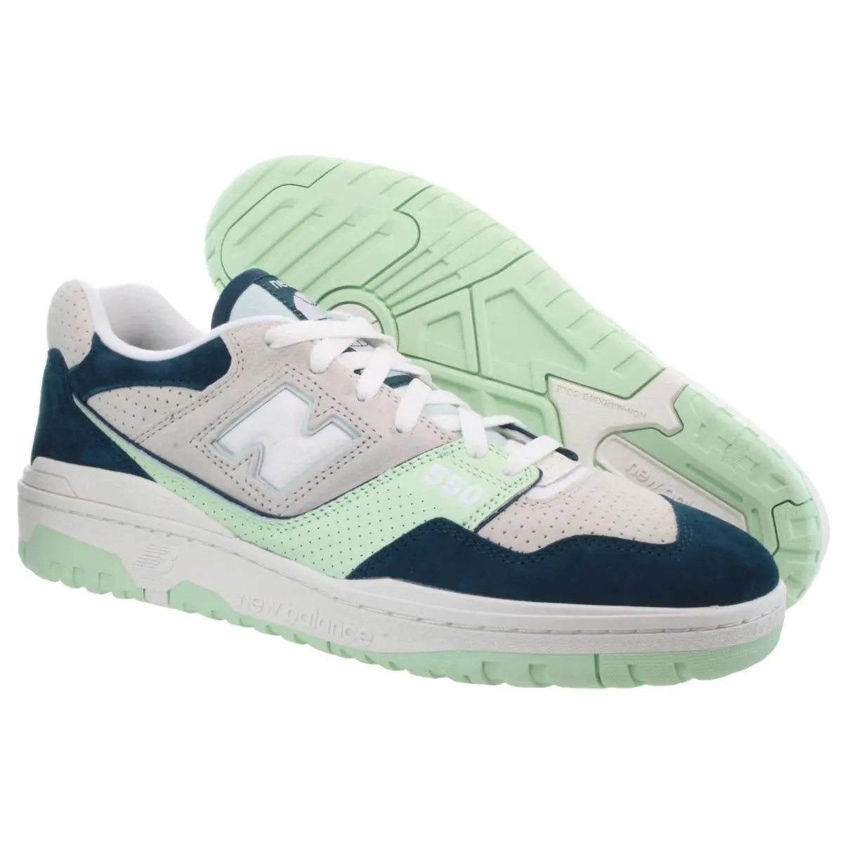 New Balance shoes - New Balance 550 - BB550FLV - Green, Clay Ash, Melon Water 4