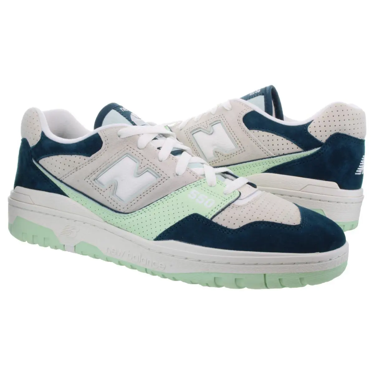 New Balance shoes - New Balance 550 - BB550FLV - Green, Clay Ash, Melon Water 5