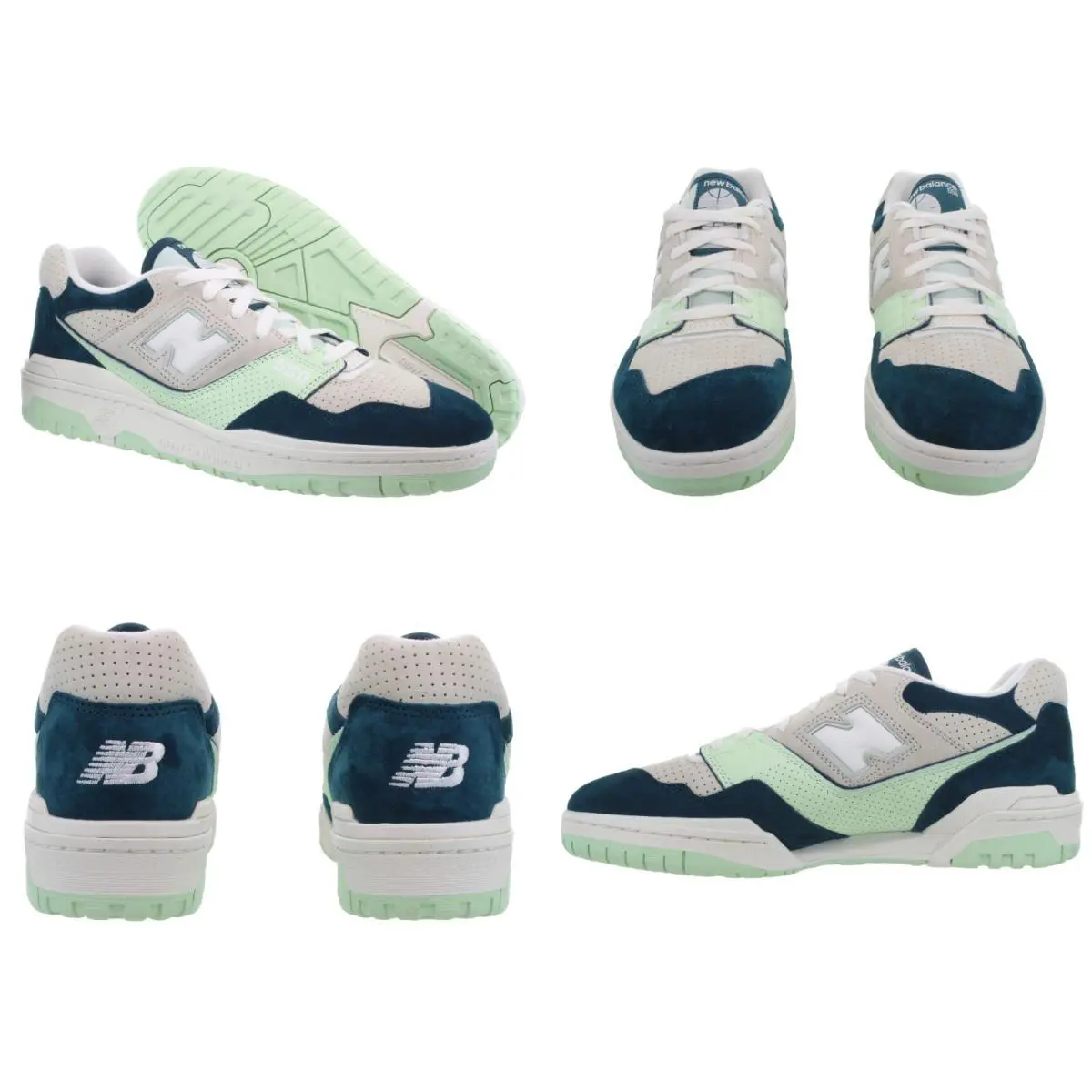 New Balance shoes - New Balance 550 - BB550FLV - Green, Clay Ash, Melon Water 10