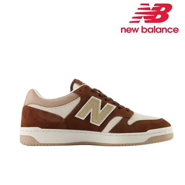 New Balance shoes - New Balance 480 - BB480LNS - BROWN WHITE 5
