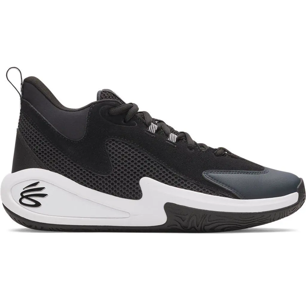 Under Armour Curry Unisex 3Z 25 Sde Basketball Shoes - Charged Cushioning Technology - BlackANTHRACITE