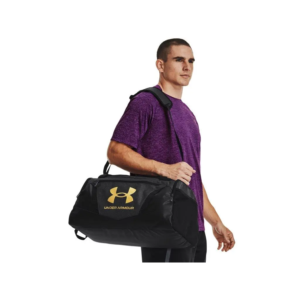 Unisex Undeniable 5.0 Small Duffle Bag - Water-repellent Finish BLACK MEDIUM HEATHERBlack by Under Armour