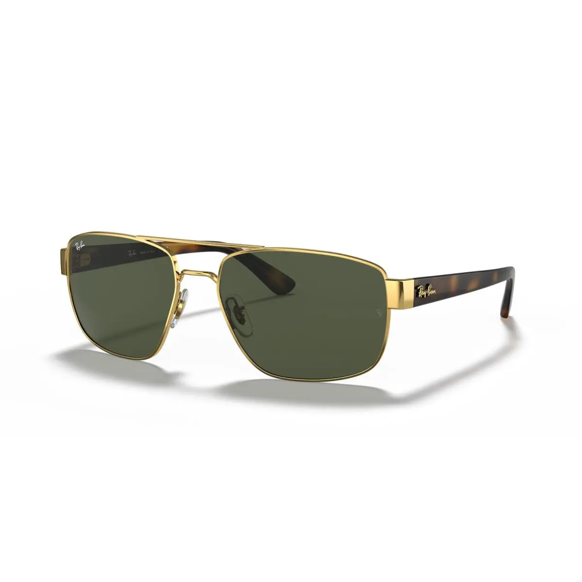 Ray-ban RB3663 Polished Arista Gold/G-15 Green RB3663 001/31 60-17
