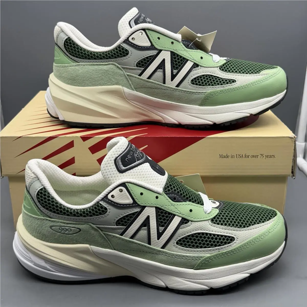 New Balance shoes - New Balance 990 v6 - U990AB6 - Multicolor (UPC: 0197967777042) 3