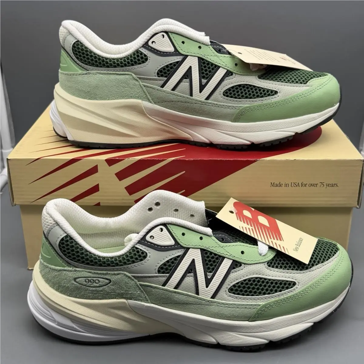 New Balance shoes - New Balance 990 v6 - U990AB6 - Multicolor (UPC: 0197967777042) 3