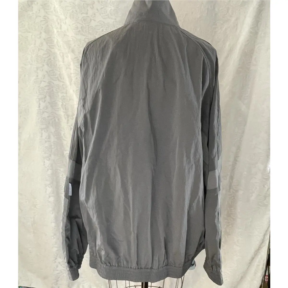 Adidas clothing - Adidas Blue Version Track Jacket Silver TT Half Zip Grey 5 - HD2233 - Gray (UPC: 0195739429496) 7