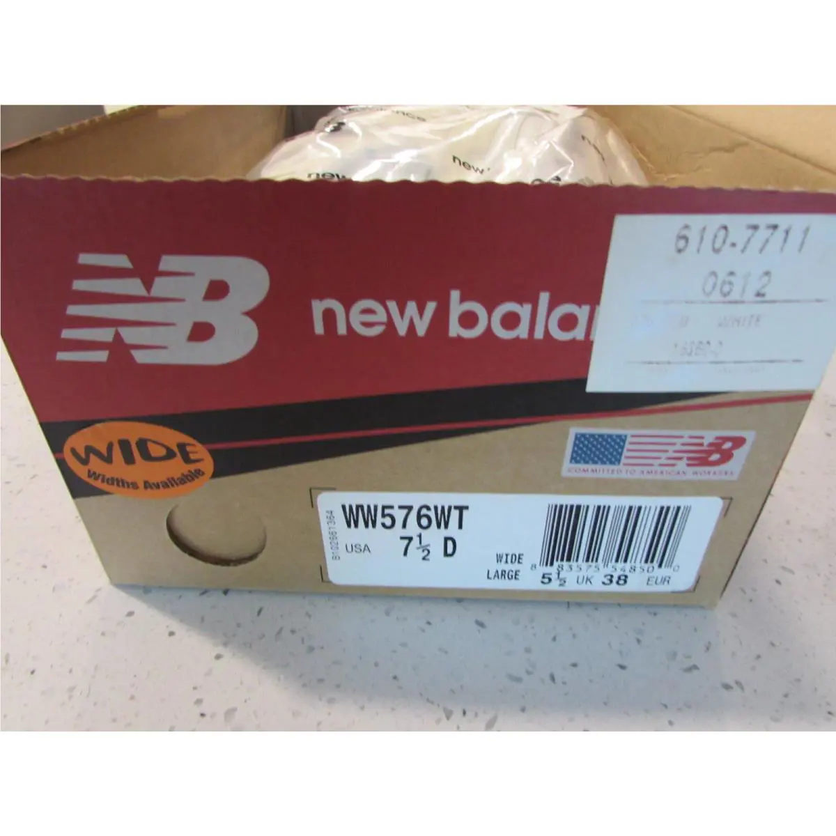 New Balance shoes - New Balance 576 - WW576WT - White 9