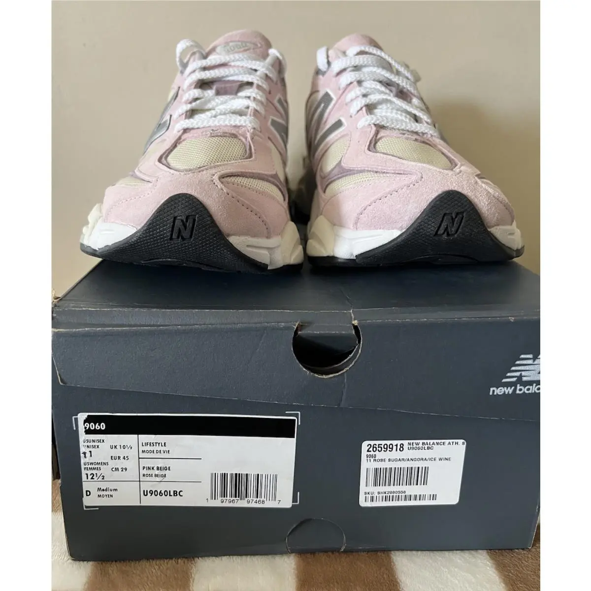 New Balance shoes - New Balance 9060 - U9060LBC - Rose Sugar/Angora/Ice Wine 11