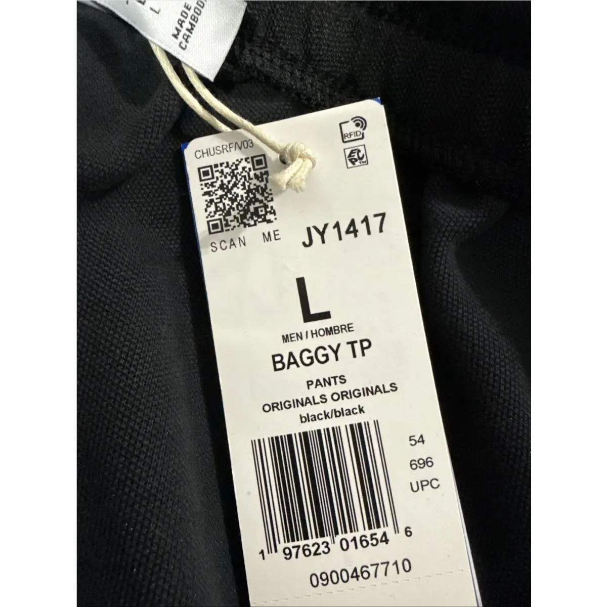 Adidas clothing - adidas Adicolor Baggy Fit Firebird Track Pants - JY1417 - Black 10
