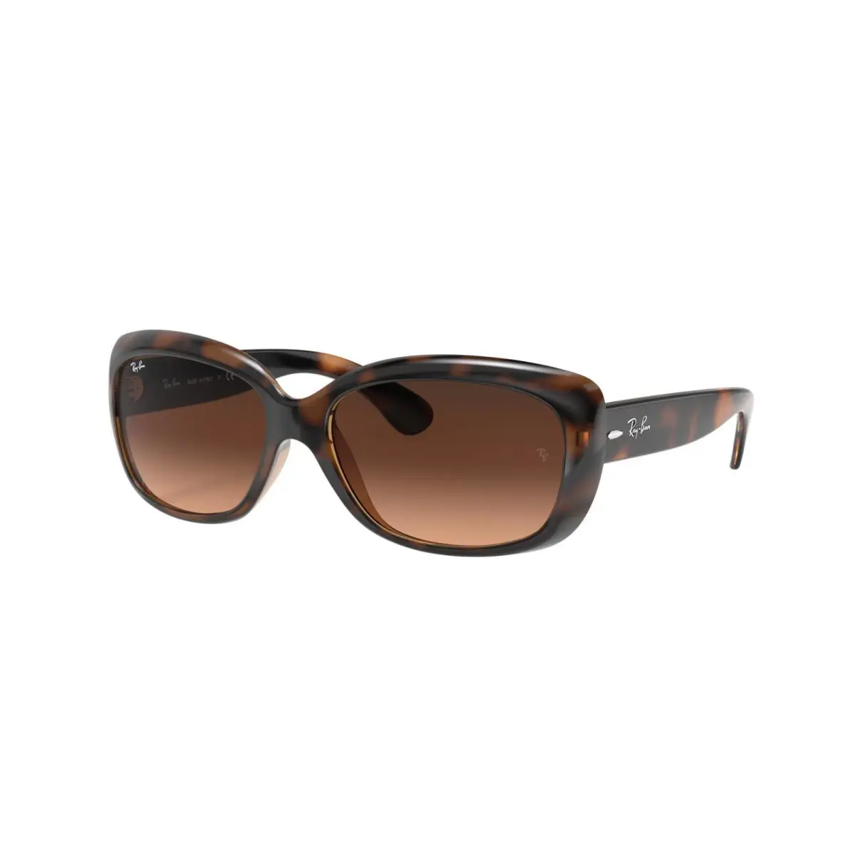 Ray-ban Jackie Ohh Polished Havana / Pink/brown Gradient RB4101-642/A558 - Frame: Polished Havana, Lens: Pink/Brown Gradient