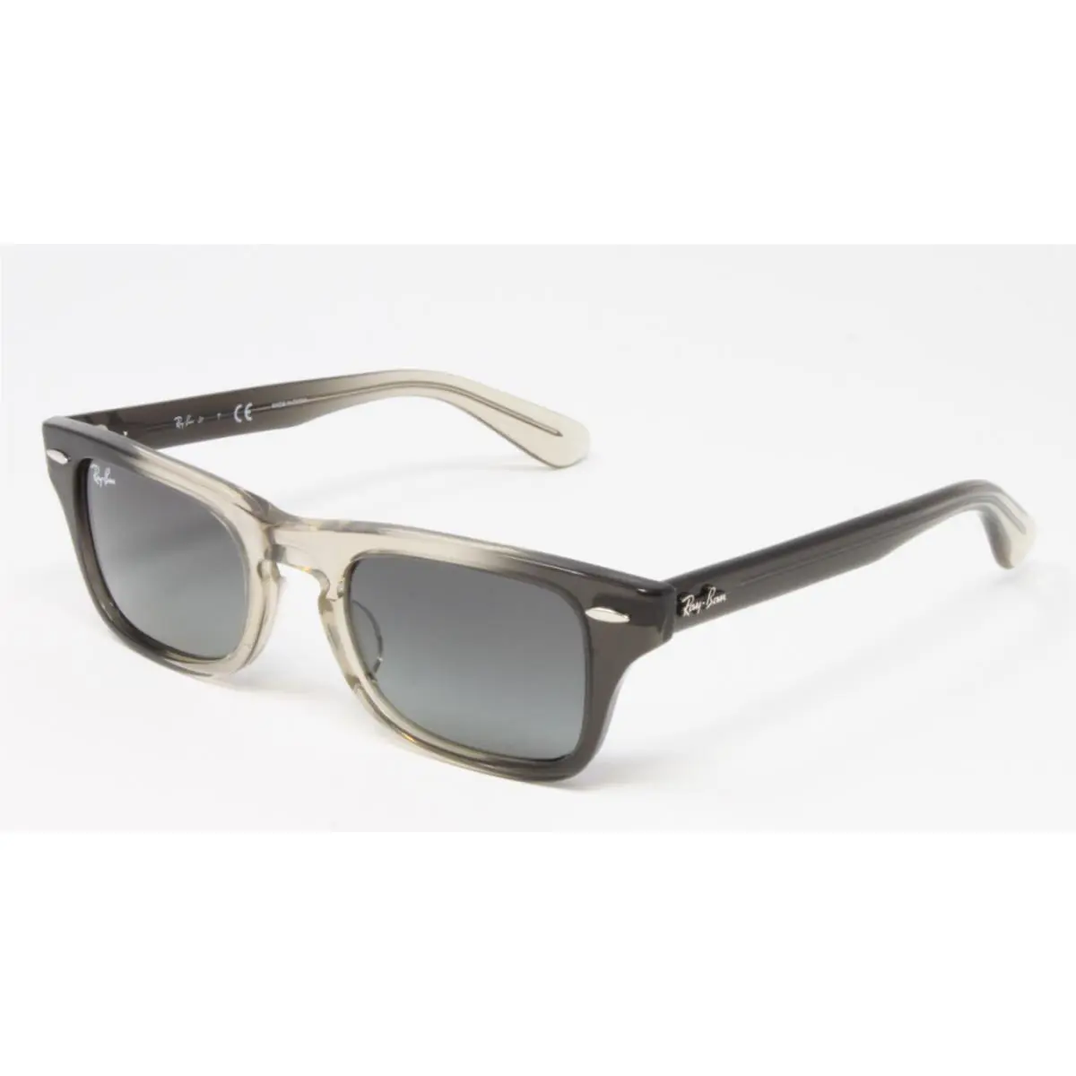 Ray Ban Junior Kids Sunglasses Transparent Grey 45mm Burbank RJ9083S 710411