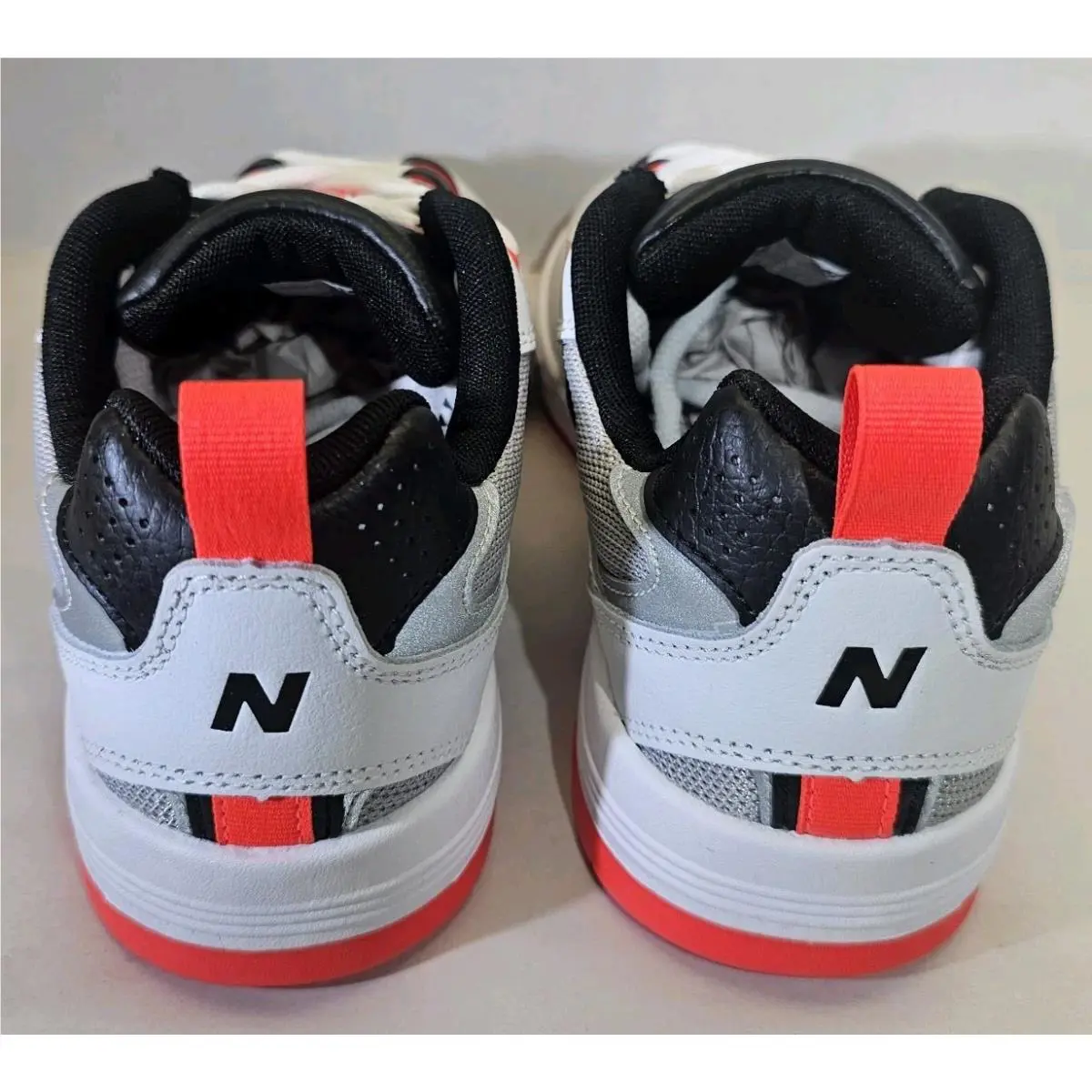 New Balance shoes - NB Numeric NB# Tiago Lemos 808 White/Black skate shoes - NM808NAP - White/Grey/Black/Red 9
