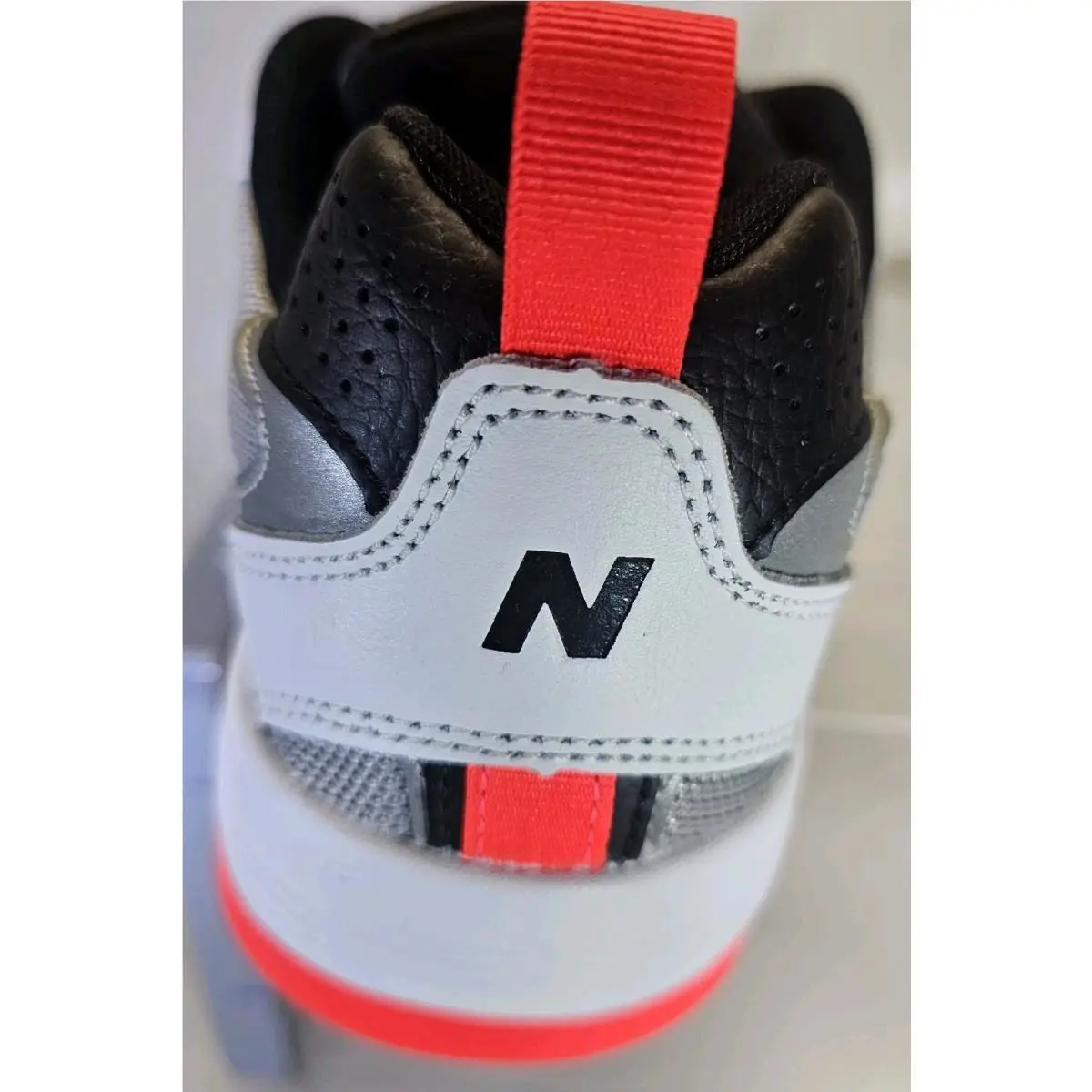 New Balance shoes - NB Numeric NB# Tiago Lemos 808 White/Black skate shoes - NM808NAP - White/Grey/Black/Red 15