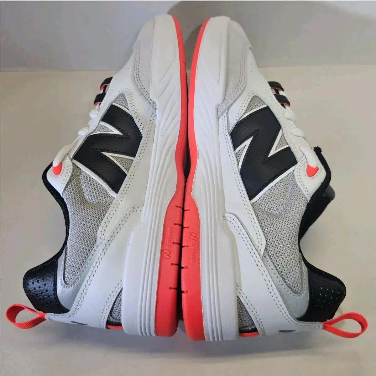 New Balance shoes - NB Numeric NB# Tiago Lemos 808 White/Black skate shoes - NM808NAP - White/Grey/Black/Red 19