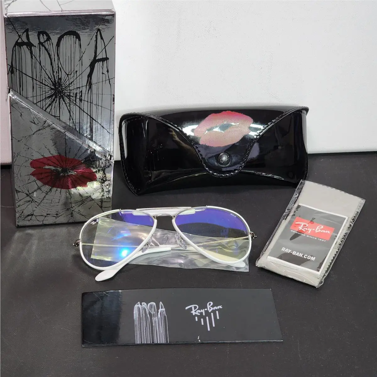 Ray Ban Studios Regenerator RB3422Q 92327BL Evolve Lens Limited Edition of 200