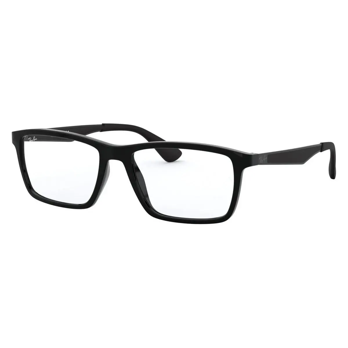 Ray-ban RX7056 -2000 Black 55-17-145 Rectangle Eyeglasses