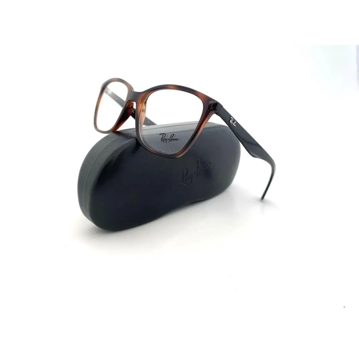 Ray-ban Frames Dark Tortoise Unisex RB 7066 Eyeglasses Unisex 52 mm