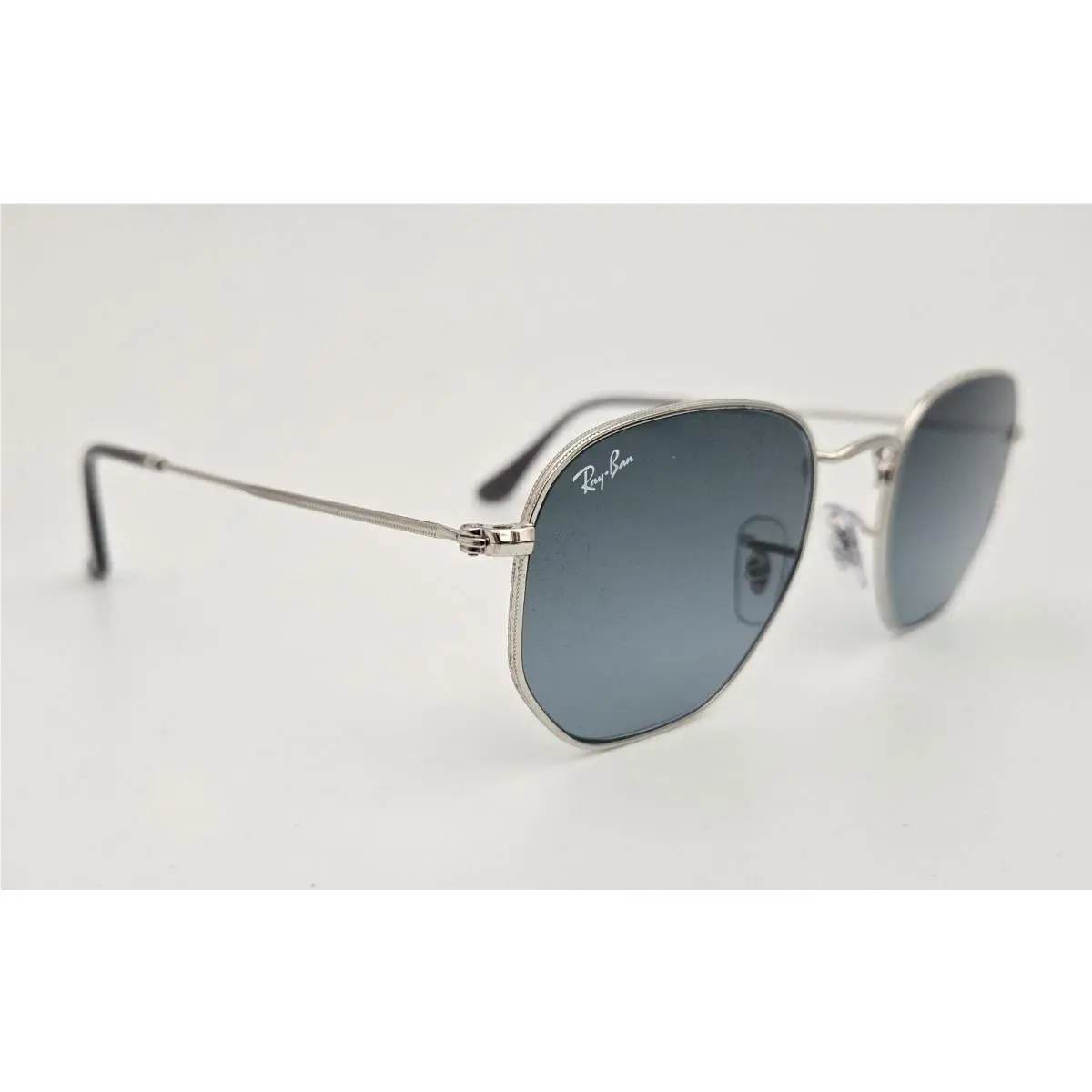 Ray Ban Sunglasses 3548N Color 003/3M Silver Blue Size 59 Square
