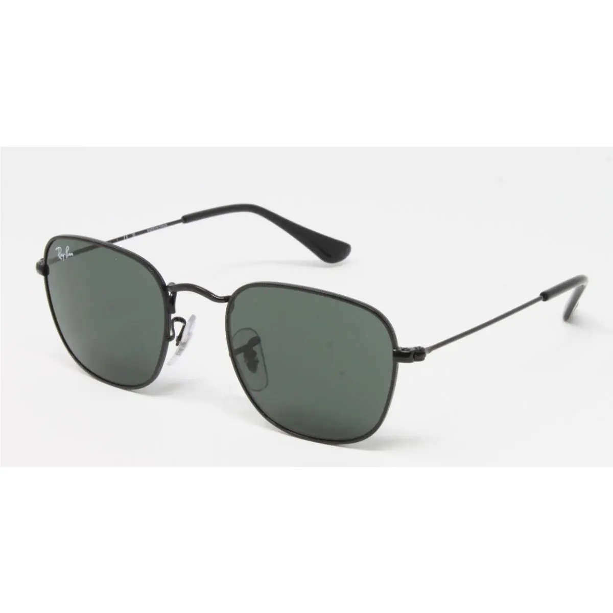 Ray Ban Junior Kids Sunglasses Black 45mm Frank RJ9557S 28771 Dark Green Lens