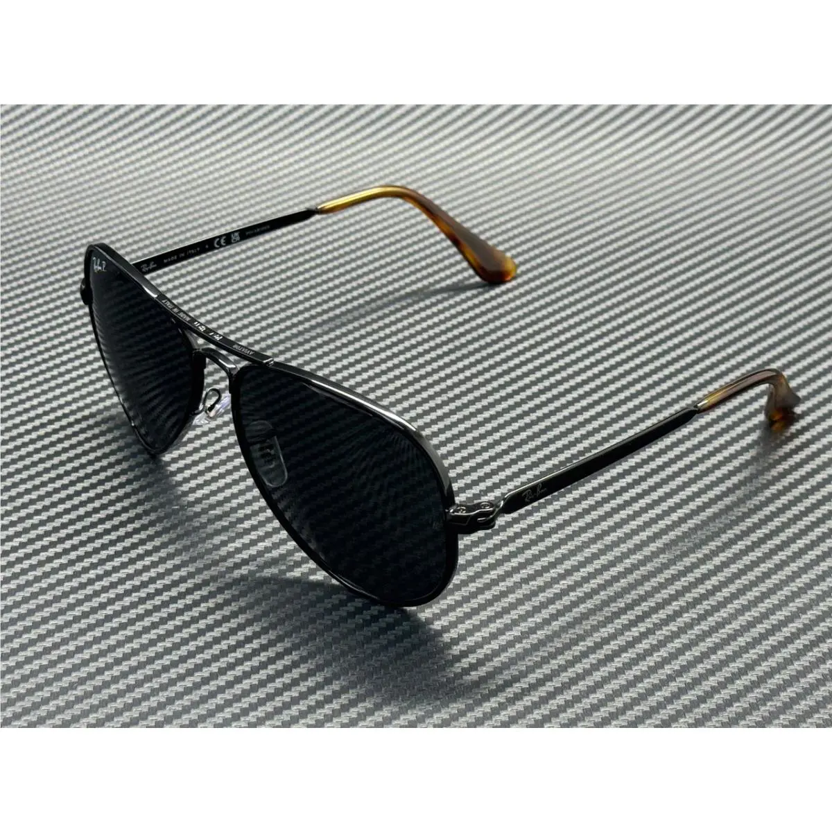 Ray Ban RB3925 002 48 Black Polarized Unisex 62 mm Sunglasses