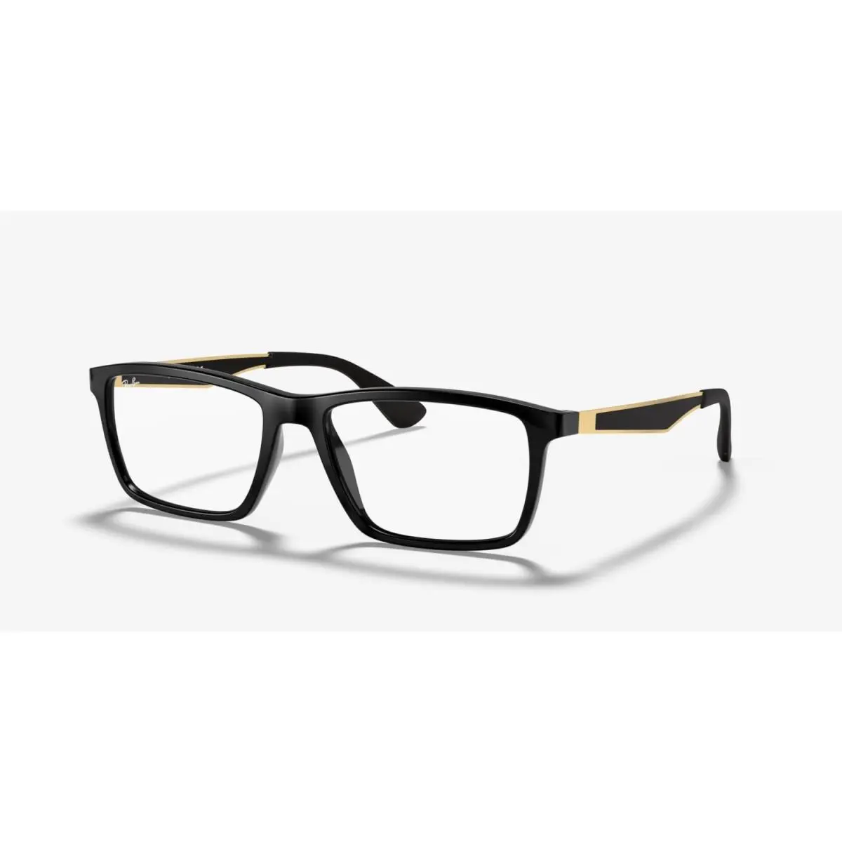 Ray-ban RX7056 -5644 Matte Black 53-17-145 Rectangle Eyeglasses