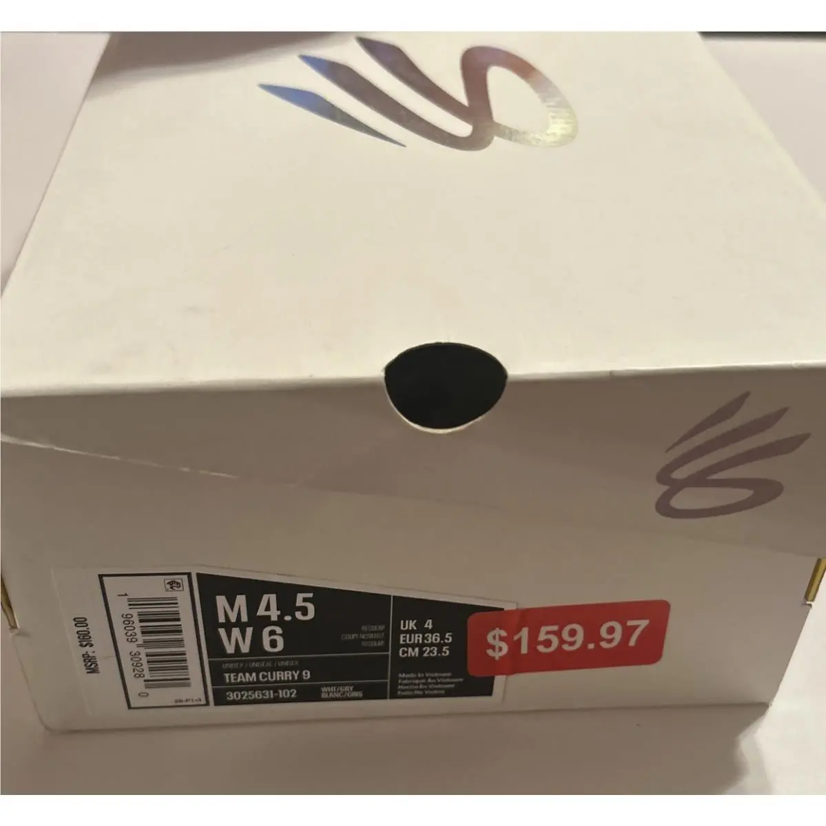 Under Armour shoes - 3025631 - 3025631 - Black/White 101 (UPC: 0196039309280) 4